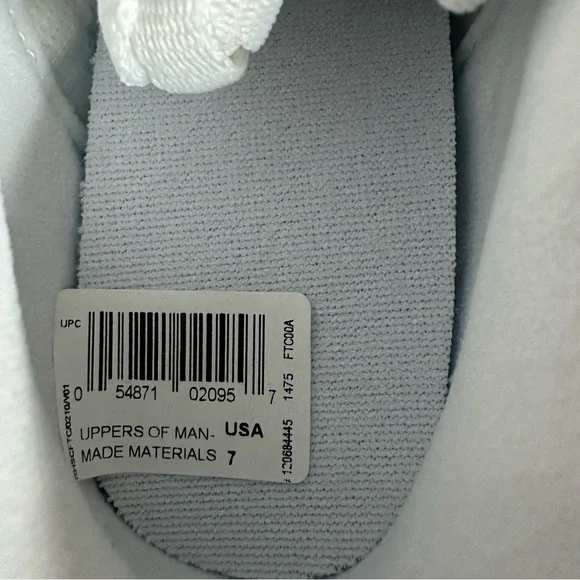 Reebok Classic Princess Trainer White Leather Trainers Sneakers Athletic Shoes - Picture 8 of 12